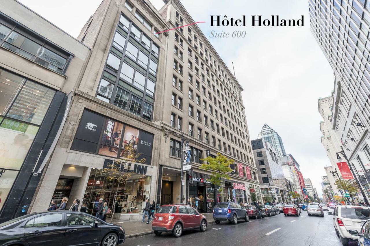 The Holland Hotel By Simplissimmo มอนทรีอัล ภายนอก รูปภาพ